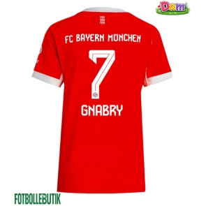 Bayern Munich Serge Gnabry #7 Hemmatröja Kvinnor 2025-26 Kortärmad